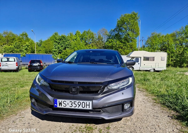 Honda Civic cena 79000 przebieg: 76700, rok produkcji 2020 z Siedlce małe 497